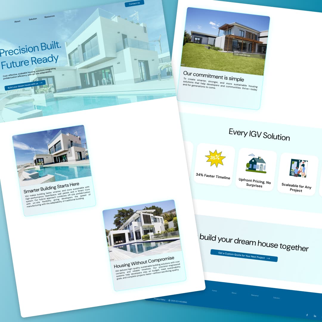 IGV Client Landing Page